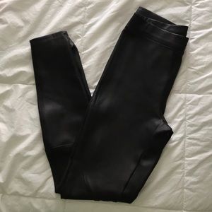 Express leather leggings, never worn